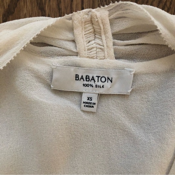 Aritzia Babaton Silk Blouse - Picture 2 of 3